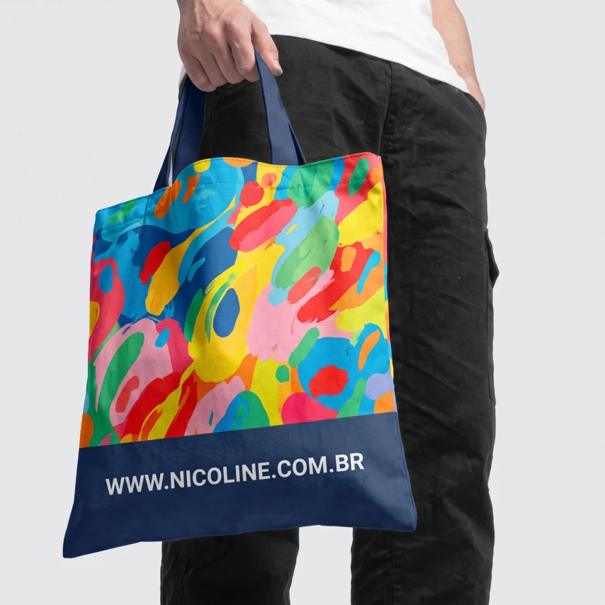 BOLSA OXFORD SUBLIMAÇÃO TOTAL 30X45CM